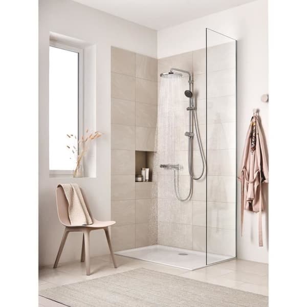 GROHE - Vitalio Start 100 - 1-stråle handdusch - Regn - Anti- skållnings- och vattenbesparande teknik