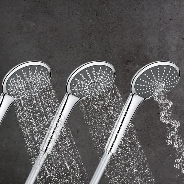 3-jet duschset - GROHE - Vitalio Joy 110 Massage - Smidig flexibel slang - Antivridsystem