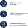 Miniatyrbild 4 av 6: GROHE Vitalio Start 210 takdusch - enkelstråle - vattenbesparing - 1/2" gängad anslutning - 26415000