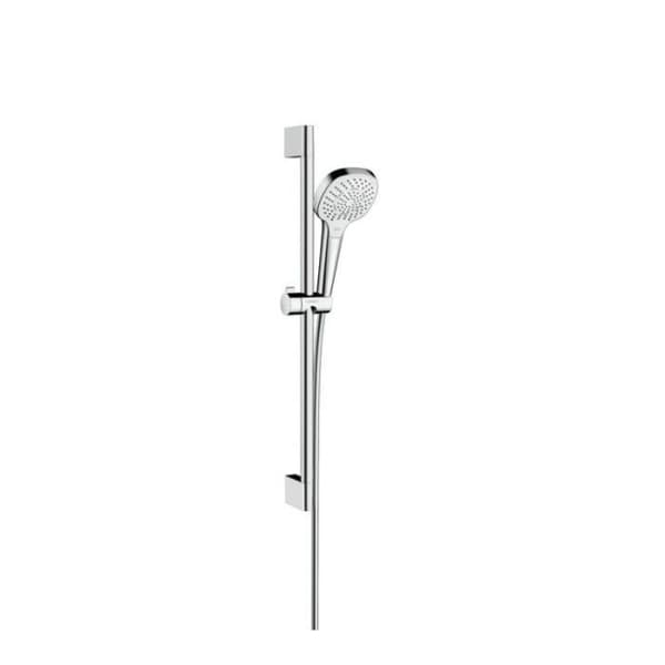 Duschset - Hansgrohe - Croma Select E 110 Multi - Flexibel 1,60 m - Stång 0,65 m - Kromad