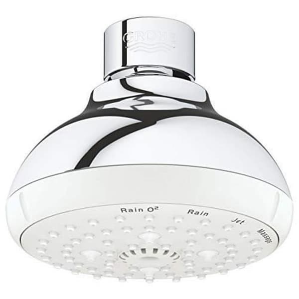 Duschmunstycke - GROHE - Tempesta 100 - 4 jettyper - Krom - Vattenbesparande