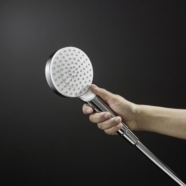 Handdusch - Hansgrohe - Crometta 1 jet - Vattensparande 6l/min - Vit/Krom - EcoSmart