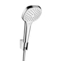 Miniatyrbild 1 av 2: Dusch - Hansgrohe - Croma Select E 110 Vario - Vit/Krom - Slang 1,25m - Jetförändring Select