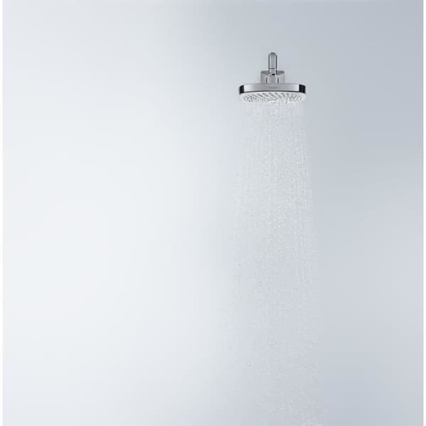 Hansgrohe Croma Select E 180Ø 2Ø strålar Duschhuvud Vit-krom 26524400