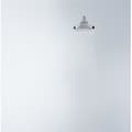 Miniatyrbild 3 av 4: Hansgrohe Croma Select E 180Ø 2Ø strålar Duschhuvud Vit-krom 26524400
