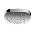 Miniatyrbild 1 av 4: Hansgrohe Croma Select E 180Ø 2Ø strålar Duschhuvud Vit-krom 26524400
