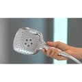 Miniatyrbild 2 av 4: hansgrohe Handdusch Raindance Select E 150 3Jets EcoSmart 9l/min Vit/Krom 26551400