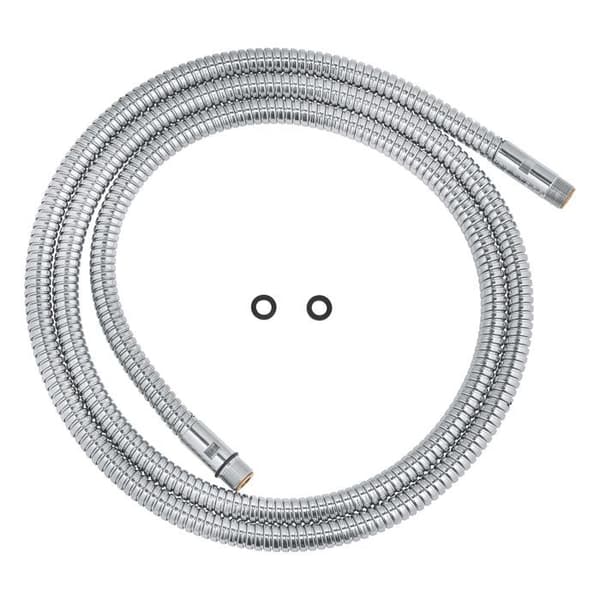 Flexibel metall - GROHE - Relexaflex Metal - 2000 mm - Krom - Glansig