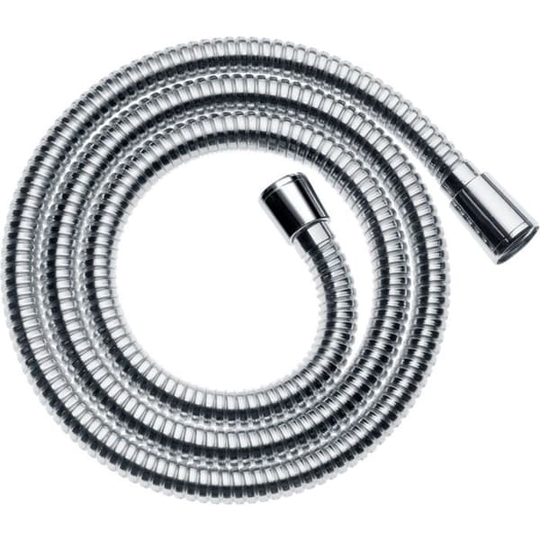Sensoflex 2m krom duschslang - HANSGROHE - Roterande mutter på duschsidan - Antimikrobiell