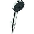 Miniatyrbild 1 av 3: Hansgrohe Pulsify Select 105 3jet Avslappningsväggfäste och handduschset med 125 cm kromslang