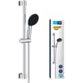 Miniatyrbillede 1 af 6: Brusesæt med 1-stråle brusehoved. 60 cm stang og 1.75 m fleksibel slange - GROHE Vitalio Start 110 27942001 - Vandbesparende - Krom