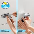 Miniatyrbillede 6 af 6: Brusesæt med 1 jet regnbruserhoved, støtte og 1,75 m slange - GROHE Vitalio Start 110 27944001 - Vandbesparende