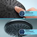 Miniatyrbillede 6 af 6: Brusehoved - GROHE Vitalio Start 110 27946001 - 2 dyser (Regn/stimulerende) - Vandbesparende - Antikalkproces - Krom