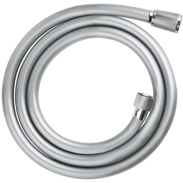 Bruserslange - GROHE VitalioFlex 28743002 - 1,5m - Anti-knæk og vridningssikker - Universaltilslutning - Glat overflade - Krom