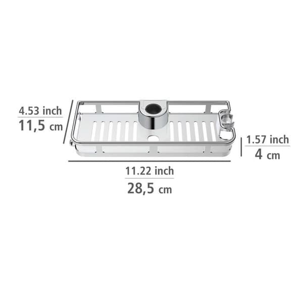 Duschslang - handduschhållare - Wenko duschmunstycke - 25490100