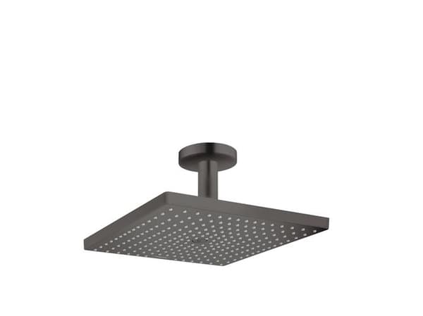 hansGrohe Raindance E300 hovedbruser til loft, børstet sort krom