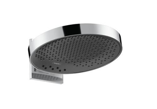 Overheaddusch 360 3jet med vägganslutning krom