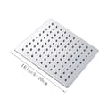 Miniatyrbillede 2 af 2: LED Regnbruserhoved, Krom Finish, 16 Tommer Størrelse,Chrome 16 Tommer