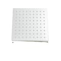 Miniatyrbillede 1 af 2: Brusehoved til badeværelse, sort 16 tommer, krom 16 tommer,Chrome 16 tommer