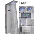 Miniatyrbillede 1 af 2: Bruserpanel System, LED Lys, Temperaturvisning,Børstet nikkel 8013
