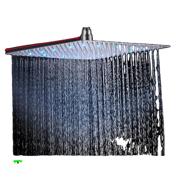 Bruserhoved, LED-funktion, 16-tommer størrelse,Tynd Chrome 12 tommer