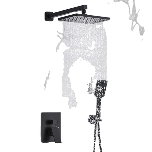 Regnbruser System, Dobbelt Håndtag Kontrol, Termostatisk Vandhane,BF