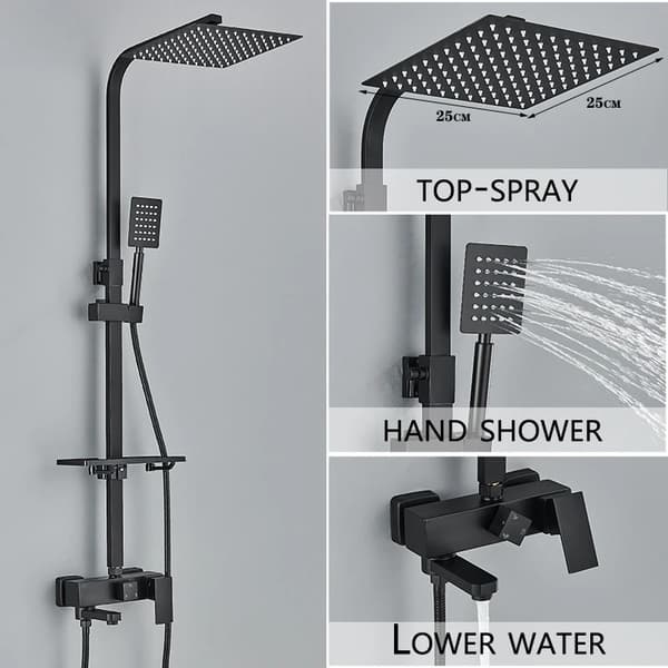 Bruserblander, Holdbart Messing, Multifunktionelt Design,3-Veje 10tommer E