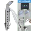 Miniatyrbild 1 av 2: LED Temperaturdisplay Duschpanel, 6 Vattensätt, Hållbar Rostfritt Stål,Nickel-L-8009