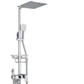 Miniatyrbillede 1 af 2: Brusearmatur, 4-vejs justerbar, moderne design,Krom 4 Veje 12inch-a
