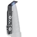 Miniatyrbillede 1 af 2: LED Brusepanel, Regnbruser, SPA Massagestråle, Sort 8006
