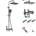 Pikkukuva 1 / 2: Digitaalinen suihkusetti, jossa on automaattinen termostaattiohjaus, säädettävä korkeus 100cm-138cm.,tyyppi A