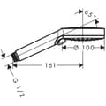 Miniatyrbild 2 av 5: Handdusch - Hansgrohe - Crometta Vario EcoSmart - 100 mm - Vario jets - Vattenbesparing