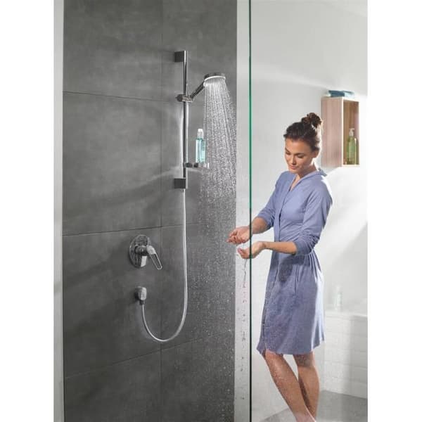 Crometta Vario duschset - HANSGROHE - Unica'Croma 65 cm - Intensiv och regelbunden stråle - Vit/Krom