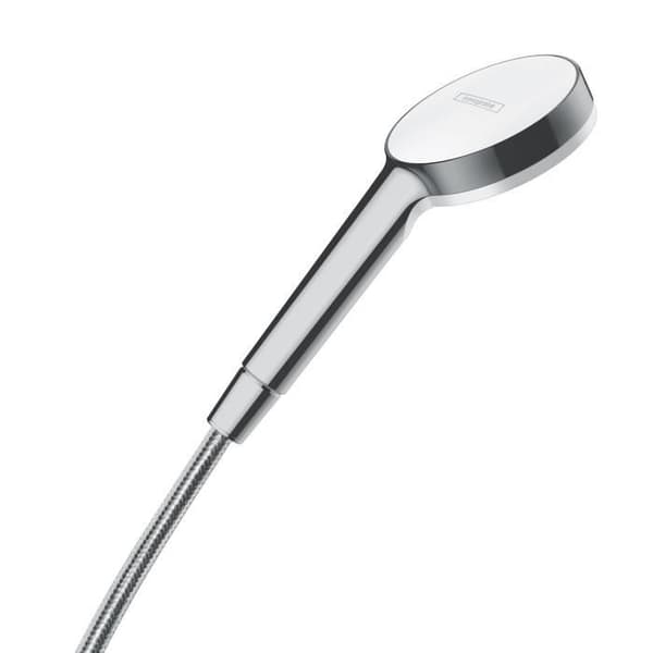 HANSGROHE Crometta 1-stråle handdusch - Ø 10 cm - Vit krom