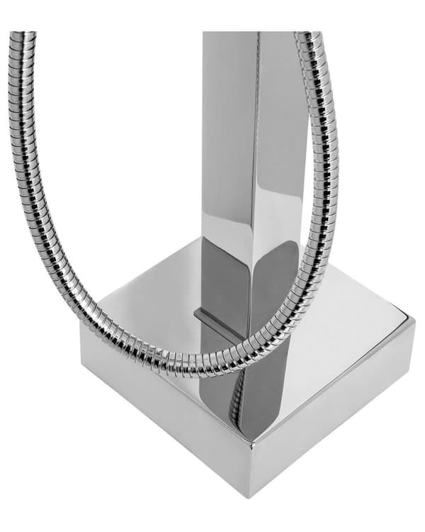 Fritstående badekarsarmatur DELLA Silver Lumarko!
