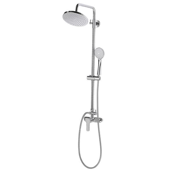 Duschpelare med regndusch TINKISSO Silver Lumarko!