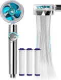 Miniatyrbillede 1 af 5: OBOSOE brusehoved med propel med 3 reservefiltre