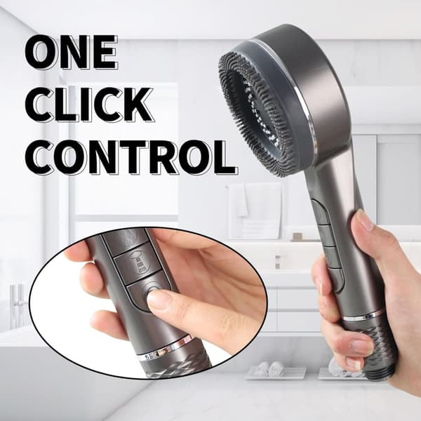 OBOSOE trykforbedrende massagebrusehoved – 4 positioner