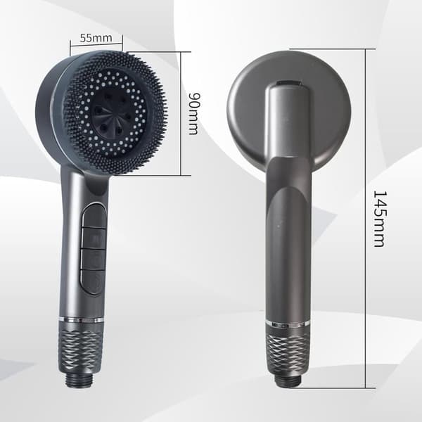 OBOSOE trykforbedrende massagebrusehoved – 4 positioner