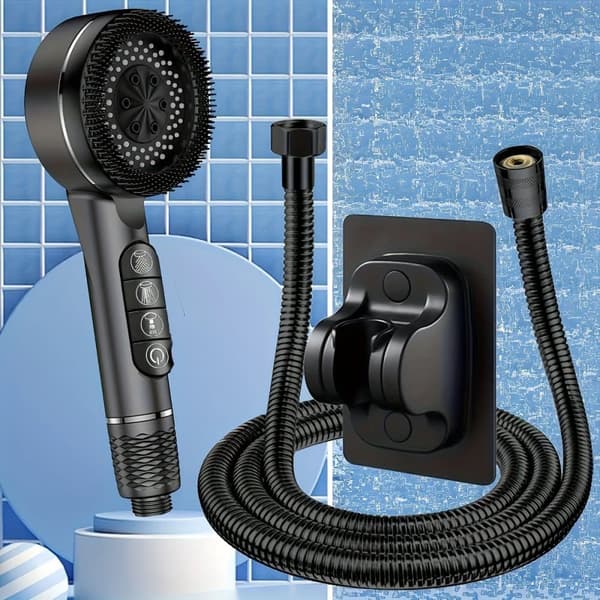 OBOSOE trykforbedrende massagebrusehoved – 4 positioner