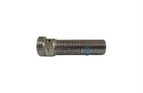 BROEN Ballofix excentrisk tilgangsstykke uden roset med afspærring 3/4"x1/2" længde 85 mm