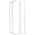 Miniatyrbilde 4 av 10: vidaXL Dusjkabinett frostet ESG 70x70x180 cm