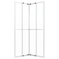Miniatyrbilde 5 av 10: vidaXL Dusjkabinett frostet ESG 70x70x180 cm