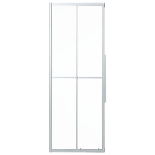 vidaXL Dusjkabinett frostet ESG 70x70x180 cm