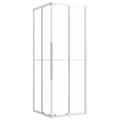 Miniatyrbilde 2 av 10: vidaXL Dusjkabinett frostet ESG 70x70x180 cm