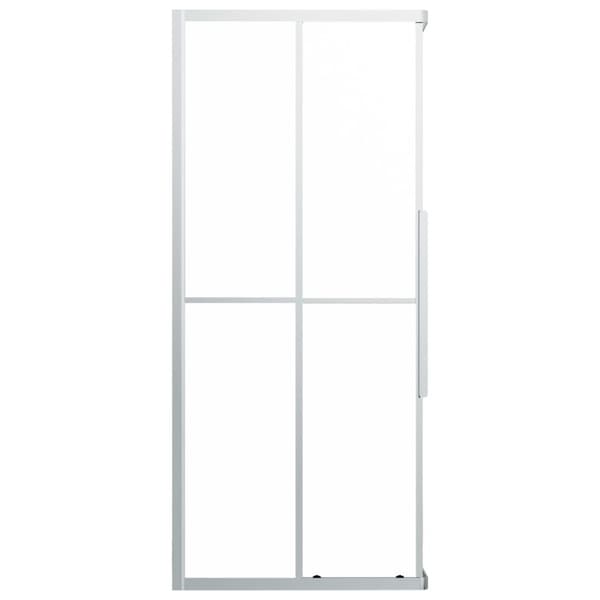 vidaXL Dusjkabinett frostet ESG 90x70x180 cm