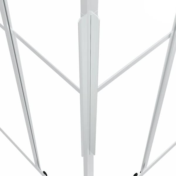 vidaXL Dusjkabinett frostet ESG 90x70x180 cm