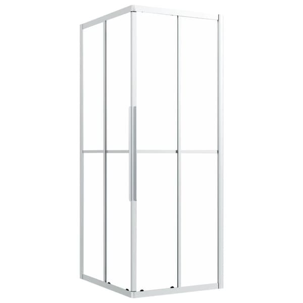 vidaXL Dusjkabinett frostet ESG 90x70x180 cm