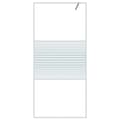 Miniatyrbilde 3 av 7: vidaXL Dusjvegg hvit 90x195 cm klart ESG-glass