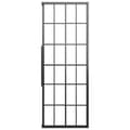 Miniatyrbillede 6 af 11: vidaXL brusekabine 80x80x180 cm matteret sikkerhedsglas sort